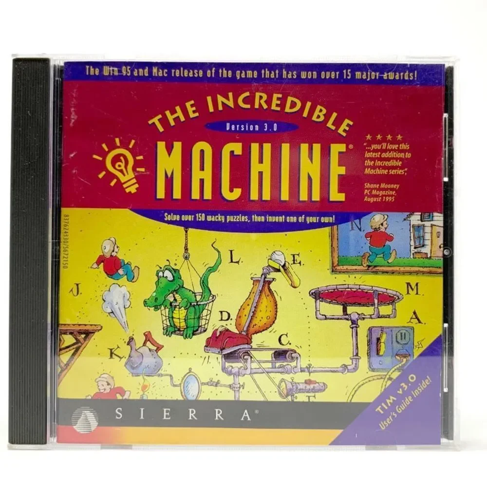 10/$25🦋 The Incredible Machine Version 3.0 CD-ROM